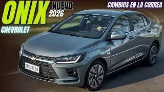 CHEVROLET ONIX 2026, CAMBIOS en la CORREA HUMEDA.👌🏻👍🏻 ahora si vale la pena en 2026.