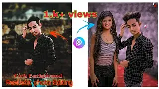 Girls Background Realistic photo Editing picsArt pa@NuhuEdit