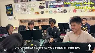 Support the Marie Curie Middle School Band