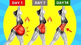 Get Rid of Hanging Belly🔥Intense Ab Workout Lose Belly Fat Fast🔥2 -Week Flat Stomach Challenge