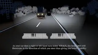 Mercedes-Benz: Cornering Lights