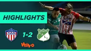 Junior vs. Deportivo Cali (Goles y Highlights) | Liga BetPlay Dimayor 2021-1 |  Fecha 7