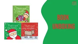 That's Not My Christmas Collection 3 Books Set by Fiona Watt - Book Unboxing