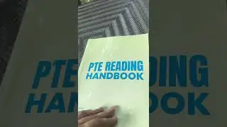 Inside the book | PTE Reading Handbook 🌟