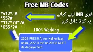 jazz free internet new code || jazz free internet 2024 || jazz free internet code 2024 || free mb 💝