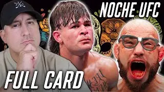 Noche UFC: Lopes vs. Silva FULL CARD Predictions and Bets