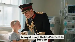 A Royal Guard Defies Protocol to Support a Brave Little Girl Battling Cancer | Emotional Story