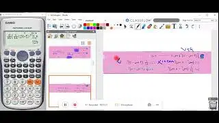 حل امتحان الرياضه البحته كامل للصف الثاني الثانوي باستخدام الاله الحاسبه ؟!