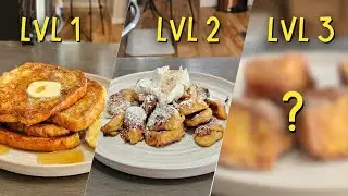 3 LEVELS OF FRENCH TOAST