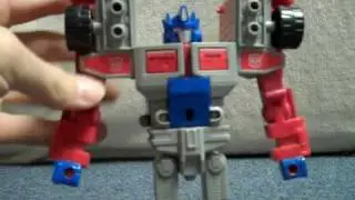 TRANSFORMERS G2 Laser Optimus Prime Review