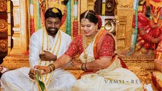 Vamsi + Revathi Wedding Ceremony | Dallas - TX | USA | 4K