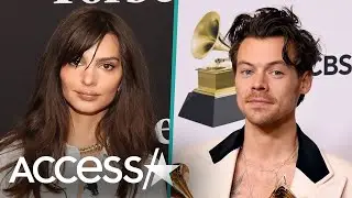 Emily Ratajkowski REACTS To Harry Styles Steamy Kiss