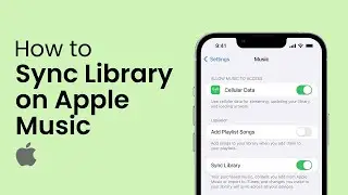How To Sync The Apple Music Library (EASY TUTORIAL)