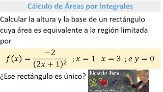 Área por Integrales