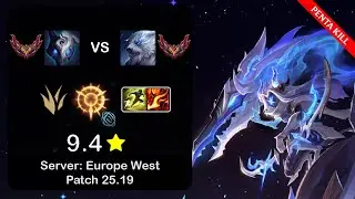 Kindred Jungle vs Volibear - EUW GrandMaster - Patch 25.19