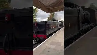 Steam train arriving at Toddington #trainspotting #train #railroad #railway #gwsr