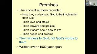 Julie Black Harder 10/20/24 &ldquo;An alternative to Biblical Literalism