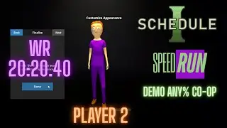 World Record SCHEDULE 1 Speed Run - 2 player POV2
