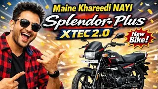 SPLENDOR BIKE LENGE BHAI FULL VLOG 🙌 😁