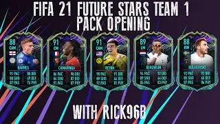 WE PACK A FUTURE STARS!!! | FIFA 21 FUTURE STARS TEAM 1 PACK OPENING