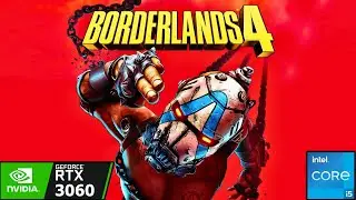 Borderlands 4 on Steam's most popular desktop GPU... nVidia GeForce RTX 3060