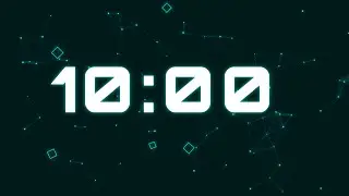 10 Minute Timer With Clock Sound Effect | Countdown Timer| DevClock