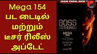 Mega 154 Title And Teaser Release Update | Chiranjeev | Ravi Teja | Shruthi Haasan