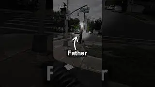 Байкеру выпало благословение на светофоре.