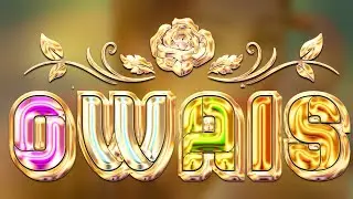 Glass Font Photo Editing | How To Make Glass Font Name Editing | Fardeen Designer