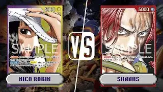 One Piece TCG - Nico Robin (OP09) VS Shanks (OP09)