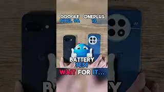 ⚡PIXEL 9A VS ONEPLUS 13 BATTERY TEST!!