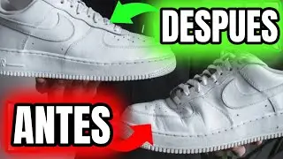 ⚠️COMO QUITAR las ARRUGAS de tus SNEAKERS! (How To Get Creases Out Of SNEAKERS) Air Force 1,JORDAN ✅