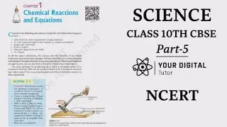 Decomposition Reaction-Chemical Reaction & Equation|Chemistry|Class 10th|Part-5|Your Digital Tutor