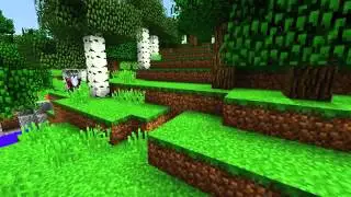 Realist Minecraft 1 wolf vs 3 Pigs - Майнкрафт опасно