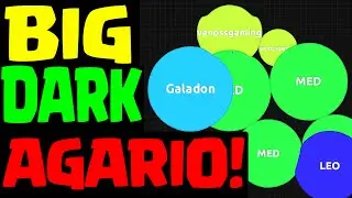 AGARIO - The DARK Side of Agar.io! How to Get BIG, FAST!