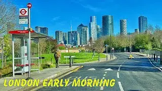 4k HDR London | Virtual Driving Tour Around the City of London, England 2022