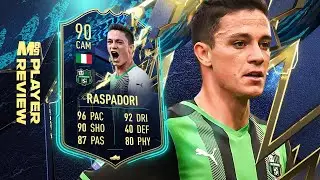 TOTS RASPADORI PLAYER REVIEW | FIFA 22 Player Reviews