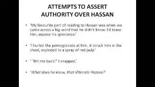 Analysis of the Character of Amir in The Kite Runner (Khaled Hosseini)