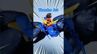 🤩 MOC Jet Build Tutorial! FAKE LEGO NINJAGO Building Block Review #shorts