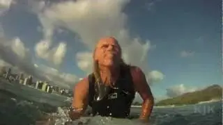 Kyle Metcalf Surfs at Publics Waikiki