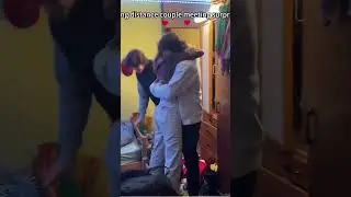 Long distance couple meeting surprise✈️🥰#surprise #boyandgirl#fyp#longfistancerelationship#couple