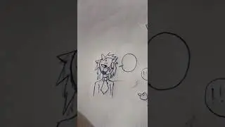 cari conversando com uma samambaia #cari e clowndraw