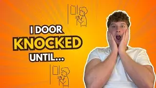 Trying Door Knocking Mic'd Up - Exterior Cleaning Edition