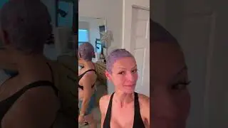 #haircoloring #girls #canada #canadavlog #funny #bluehair