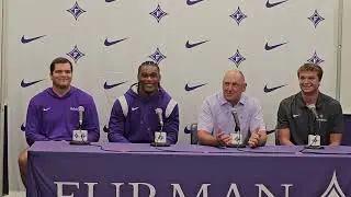 Greenville Sports Media Furman Paladins Football Press Conference #furmanpaladins #greenvillesm