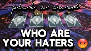 Who are your haters 😡 tarot pick a card reading.