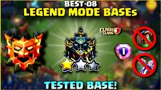 BEST-08 Best TH17 LEGEND BASE LINKS at +5300 Trophies in 2025 | Clash of Clans Base Layouts