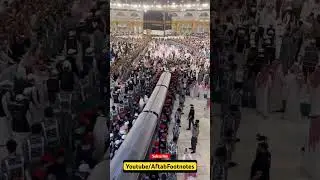 Ghilaf-e-Kaaba Change 2023 #makkahlive #hajj2023update #kiswa