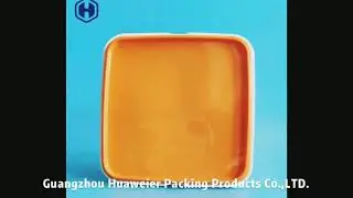 3.2L Two Handle IML Tubs Stackable Buckets With Lid Inside Wide 110MM