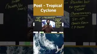 POST TROPICAL CYCLONE#bestiasacademy  #prelimsknack2025 #posttropicalcyclone #cyclones